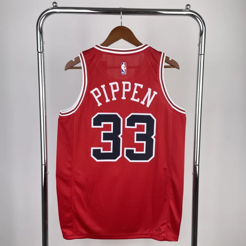 2023/24 Chicago Bulls Scottie Pippen #33 Men’s Jersey