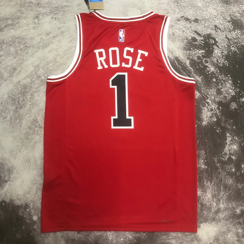 2023/24 Chicago Bulls Derrick Rose #1 Men’s Jersey