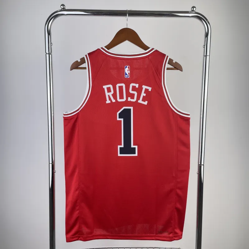 2023/24 Chicago Bulls Derrick Rose #1 Men’s Jersey