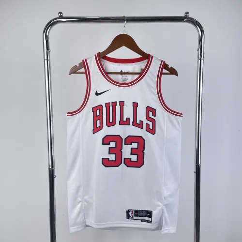 Camisa masculina dos Chicago Bulls 2023/24, Scottie Pippen, #33