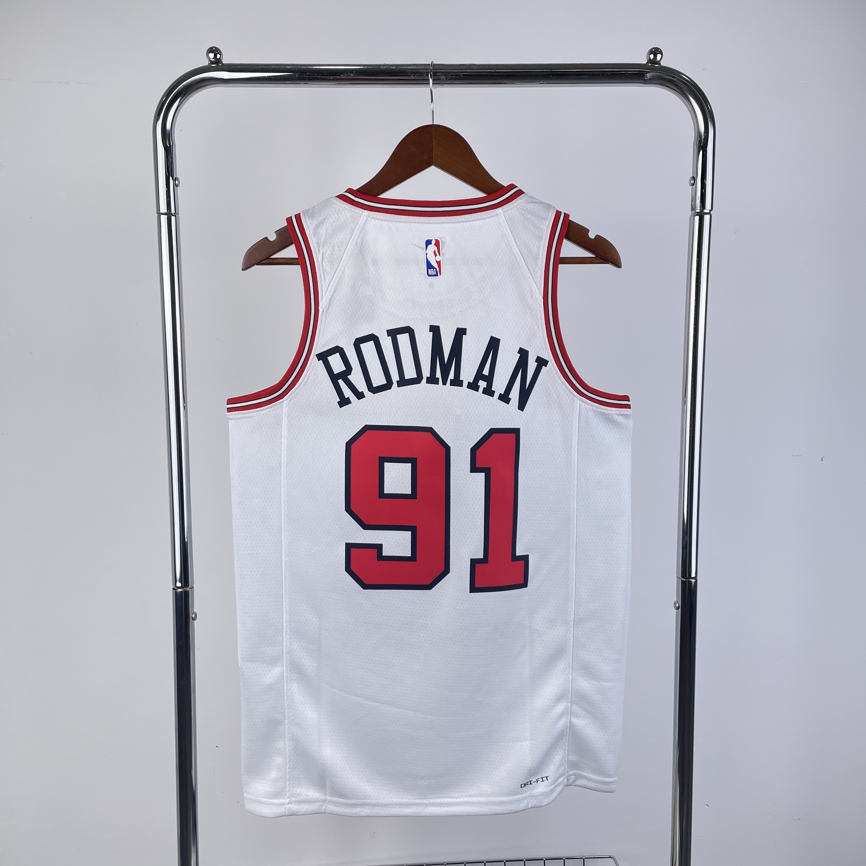 2023/24 Chicago Bulls Dennis Rodman #91 Men#8217;s Jersey
