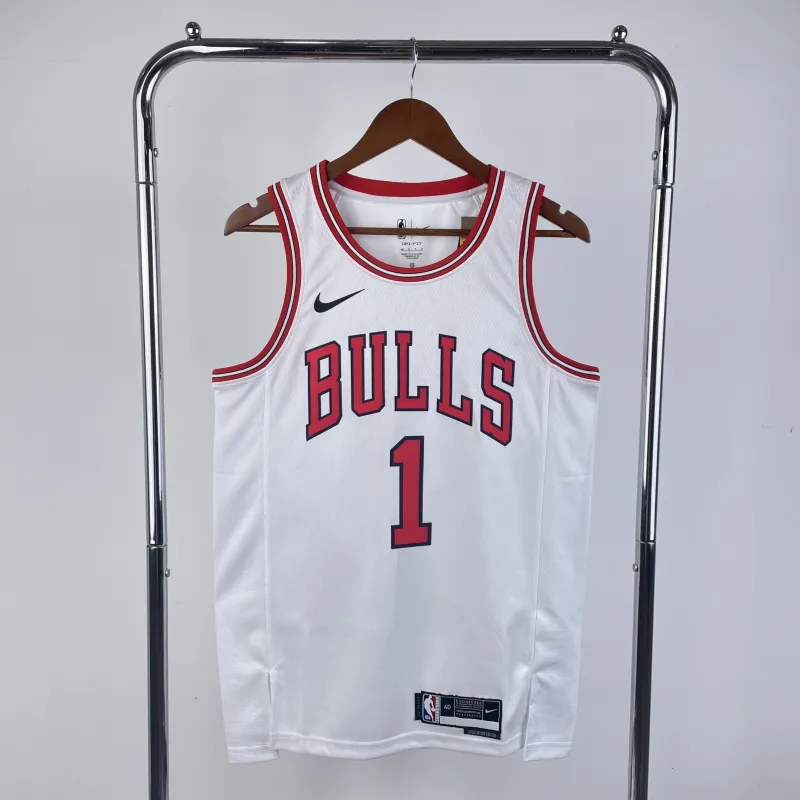 2023/24 Chicago Bulls Derrick Rose #1 Men’s Jersey
