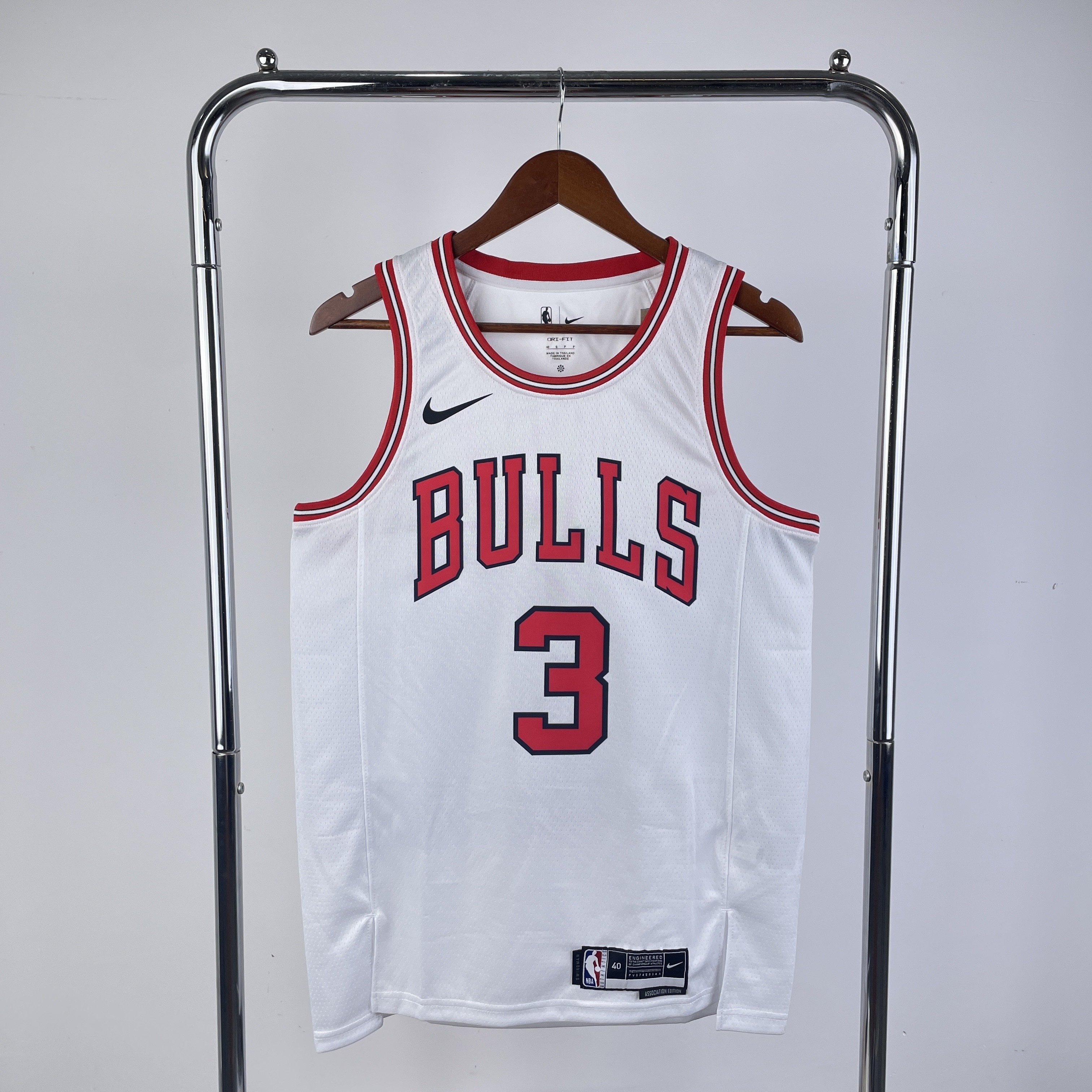 2023/24 Chicago Bulls Dwyane Wade #3 Men#039;s Jersey