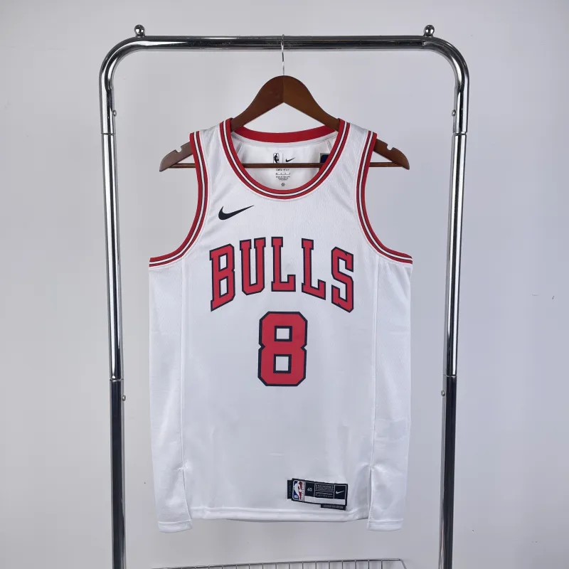 Chicago Bulls 2023/24 Zach LaVine #8 Camisola para homem