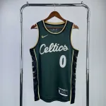 Camisa masculina do Boston Celtics «City Edition» 2023/24, Jayson Tatum, #0 2023/24 Boston Celtics City Edition Jayson Tatum #0 Men’s Jersey