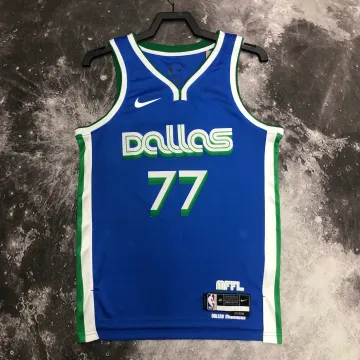 Maglia da uomo 2023/24 Dallas Mavericks City Edition Luka Doncic #77