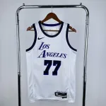 Camisa masculina Luka Doncic City Edition 2023/24 Los Angeles Lakers #77 2023/24 Los Angeles Lakers City Edition Luka Doncic #77 Men’s Jersey