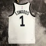 2023/24 Minnesota Timberwolves City Edition Anthony Edwards #1 Men’s Jersey