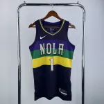 2023-24 New Orleans Pelicans City Edition Zion Williamson #1 Men’s Jersey