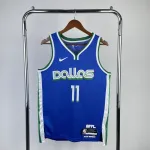 Camisa masculina Kyrie Irving City Edition do Dallas Mavericks 2023/24 (#11) 2023/24 Dallas Mavericks City Edition Kyrie Irving #11 Camisola para homem