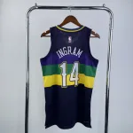 Camisa masculina do Brandon Ingram (#14) dos New Orleans Pelicans, Edição Cidade, 2023-24 2023-24 New Orleans Pelicans City Edition Brandon Ingram #14 Men’s Jersey