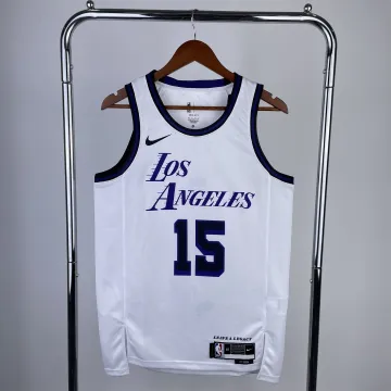 2023/24 Los Angeles Lakers City Edition Austin Reaves #15 Maillot Hommes