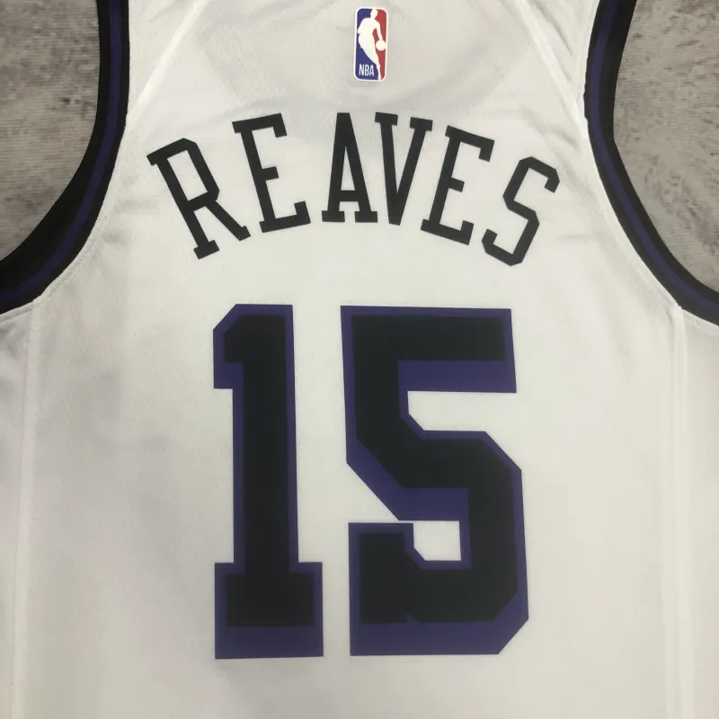 2023/24 Los Angeles Lakers City Edition Austin Reaves #15 Camisola para homem