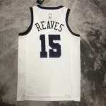 2023/24 Los Angeles Lakers City Edition Austin Reaves #15 Camisola para homem