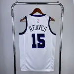 2023/24 Los Angeles Lakers City Edition Austin Reaves #15 Camisola para homem
