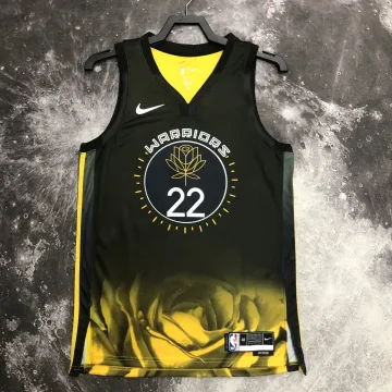 2023/24 Golden State Warriors Stadt Edition Andrew Wiggins #22 Herren Trikot