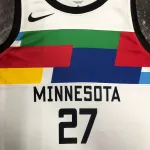 2023/24 Minnesota Timberwolves City Edition Rudy Gobert #27 Men’s Jersey