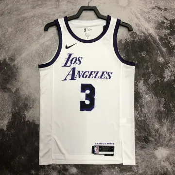 2023/24 Los Angeles Lakers City Edition Anthony Davis #3 Men's Jersey