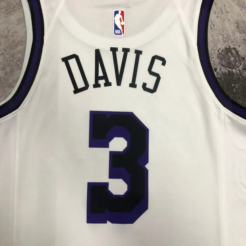 2023/24 Los Angeles Lakers City Edition Anthony Davis #3 Men’s Jersey