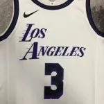 2023/24 Los Angeles Lakers City Edition Anthony Davis #3 Men’s Jersey