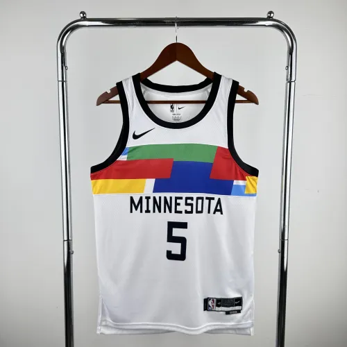 Minnesota Timberwolves City Edition Anthony Edwards #5 herenshirt 2023/24