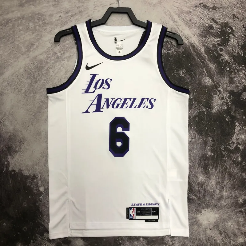 2023/24 Los Angeles Lakers City Edition LeBron James #6 Men’s Jersey