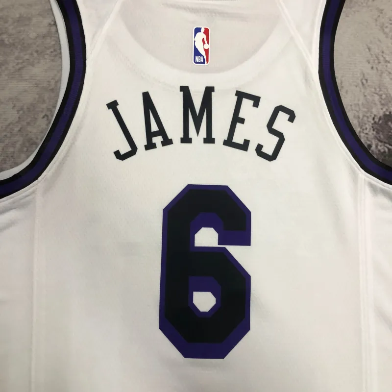 2023/24 Los Angeles Lakers City Edition LeBron James #6 Men’s Jersey