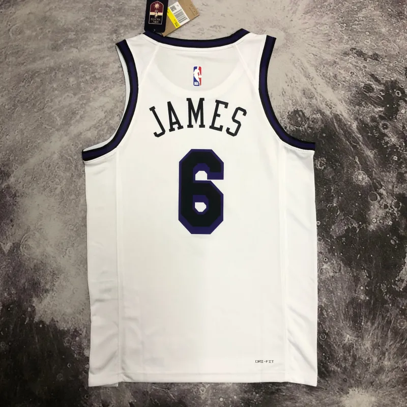 2023/24 Los Angeles Lakers City Edition LeBron James #6 Men’s Jersey