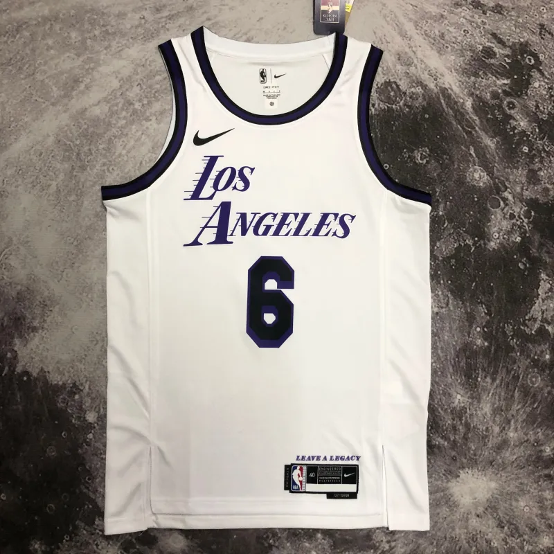 2023/24 Los Angeles Lakers City Edition LeBron James #6 Men’s Jersey