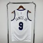2023/24 Los Angeles Lakers City Edition Bronny James #9 Men’s Jersey