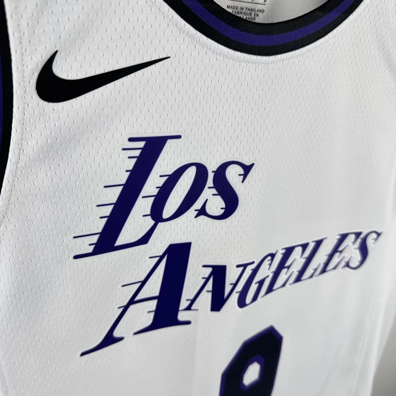 2023/24 Los Angeles Lakers City Edition Bronny James #9 Men’s Jersey