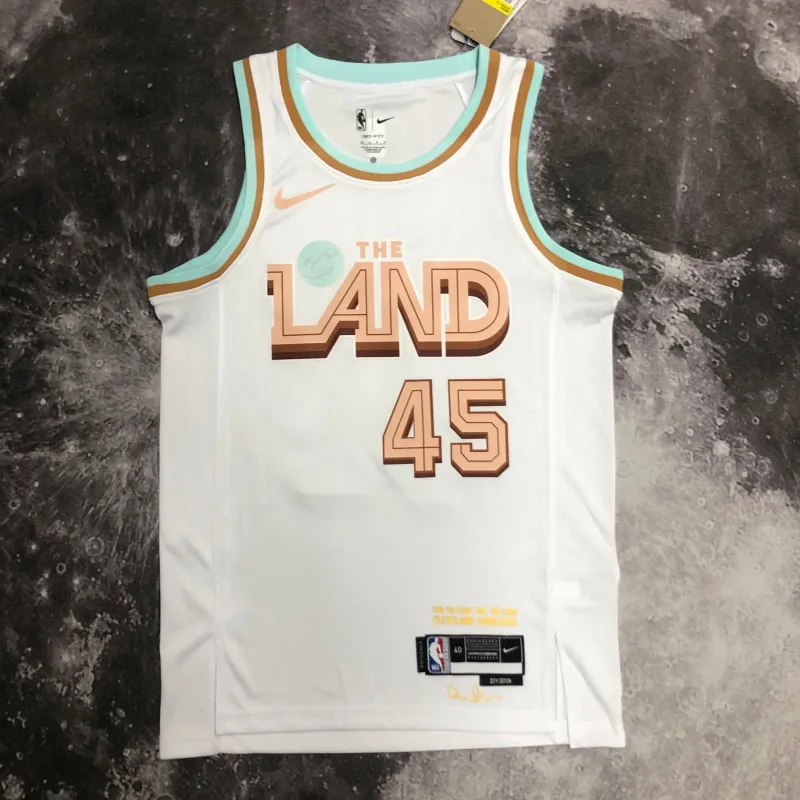 2023/24 Cleveland Cavaliers City Edition Donovan Mitchell #45 Men’s Jersey