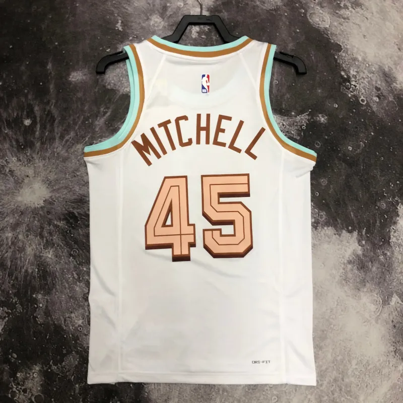 2023/24 Cleveland Cavaliers City Edition Donovan Mitchell #45 Men’s Jersey