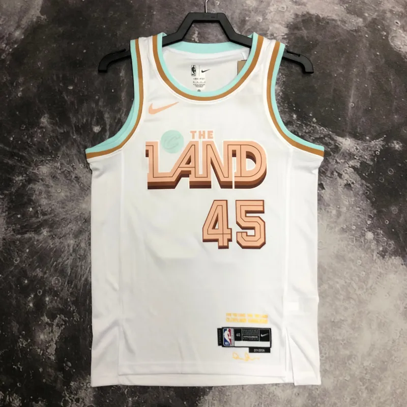 2023/24 Cleveland Cavaliers City Edition Donovan Mitchell #45 Men’s Jersey