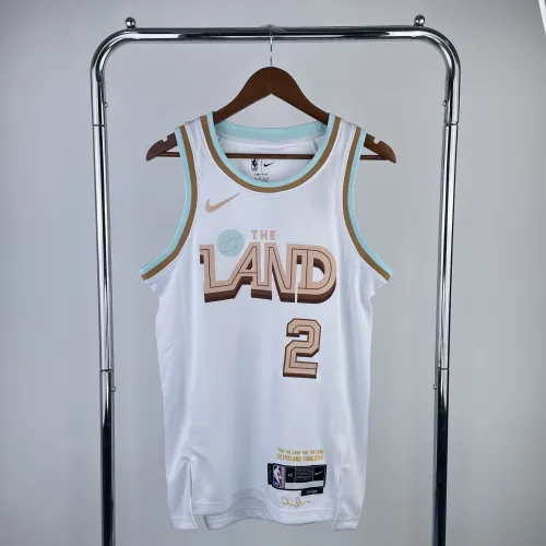 Camisola masculina Kyrie Irving #2 dos Cleveland Cavaliers, Edição City, 2023/24