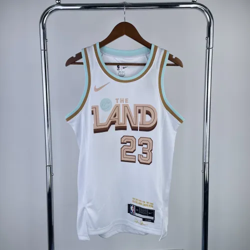 Maglia da uomo Cleveland Cavaliers City Edition LeBron James #23 stagione 2023/24