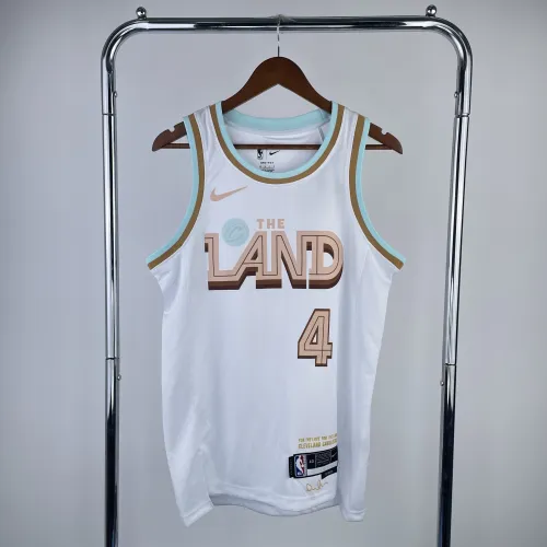 2023/24 Cleveland Cavaliers City Edition Evan Mobley #4 Men's Jersey