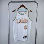 2023/24 Cleveland Cavaliers City Edition Evan Mobley #4 Camisola para homem 2023/24 Cleveland Cavaliers City Edition Evan Mobley #4 Men’s Jersey