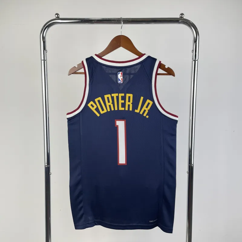 2023/24 Denver Nuggets Michael Porter Jr. #1 Herren Trikot