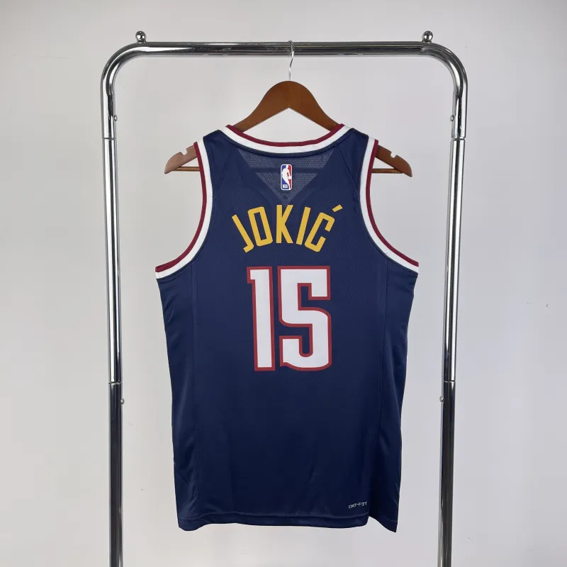 2023/24 Denver Nuggets Nikola Jokic #15 Men’s Jersey