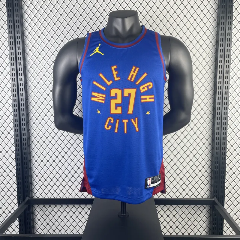 2023/24 Denver Nuggets Jordan Edition Jamal Murray #27 Camiseta hombre