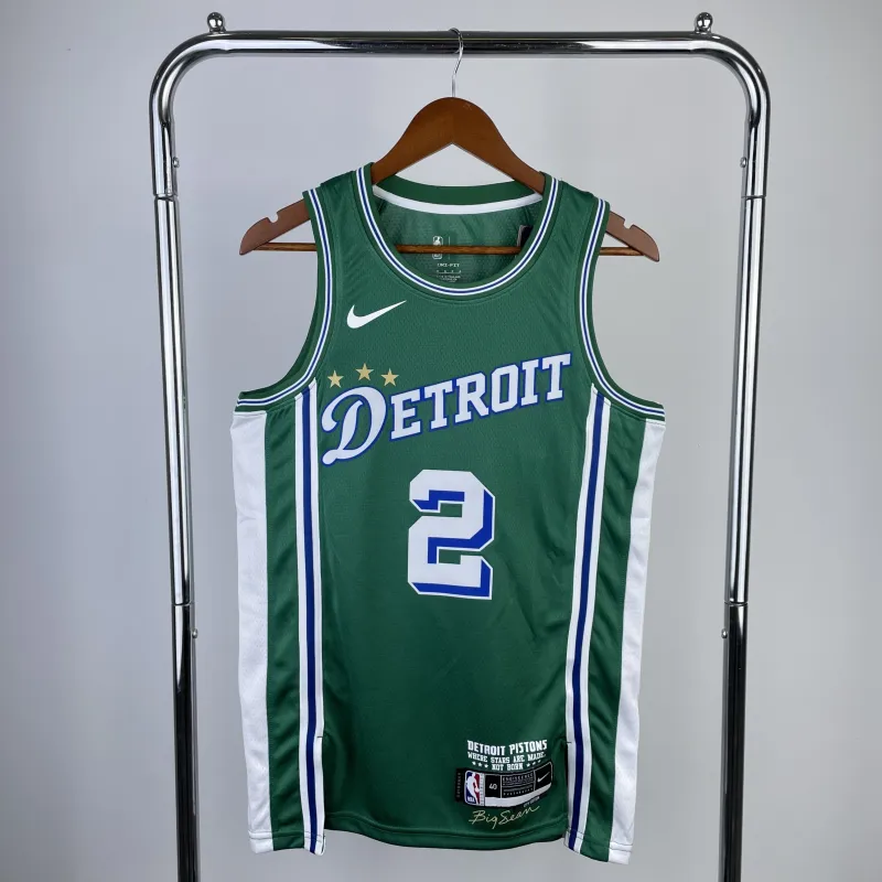 2023-24 Detroit Pistons City Edition Cade Cunningham #2 Men’s Jersey