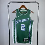 2023-24 Detroit Pistons City Edition Cade Cunningham #2 Camisola para homem 2023-24 Detroit Pistons City Edition Cade Cunningham #2 Men’s Jersey