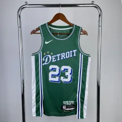 2023-24 Detroit Pistons City Edition Avery Bradley #23 Men's Jersey - product photo 2023-24 Detroit Pistons City Edition Avery Bradley #23 Men's Jersey product image