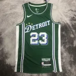 2023-24 Detroit Pistons City Edition Avery Bradley #23 Men’s Jersey