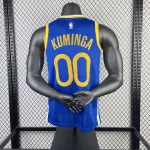 2023/24 Golden State Warriors Away Blue Jonathan Kuminga #00 Men’s Jersey