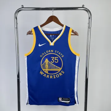 Camisa masculina azul de visitante do Golden State Warriors 2023/24, Kevin Durant #35