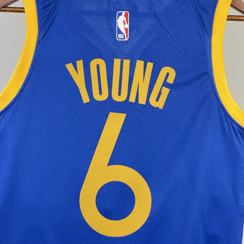 2023/24 Golden State Warriors Away Blue #6 Men’s Jersey