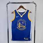 Camisa masculina Golden State Warriors Away Azul #9 da temporada 2023/24. 2023/24 Golden State Warriors Away Blue #9 Men’s Jersey