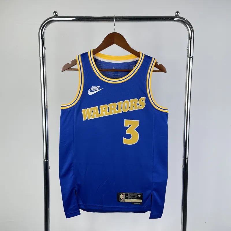2023/24 Golden State Warriors Retro Chris Paul #3 Maglia Uomo